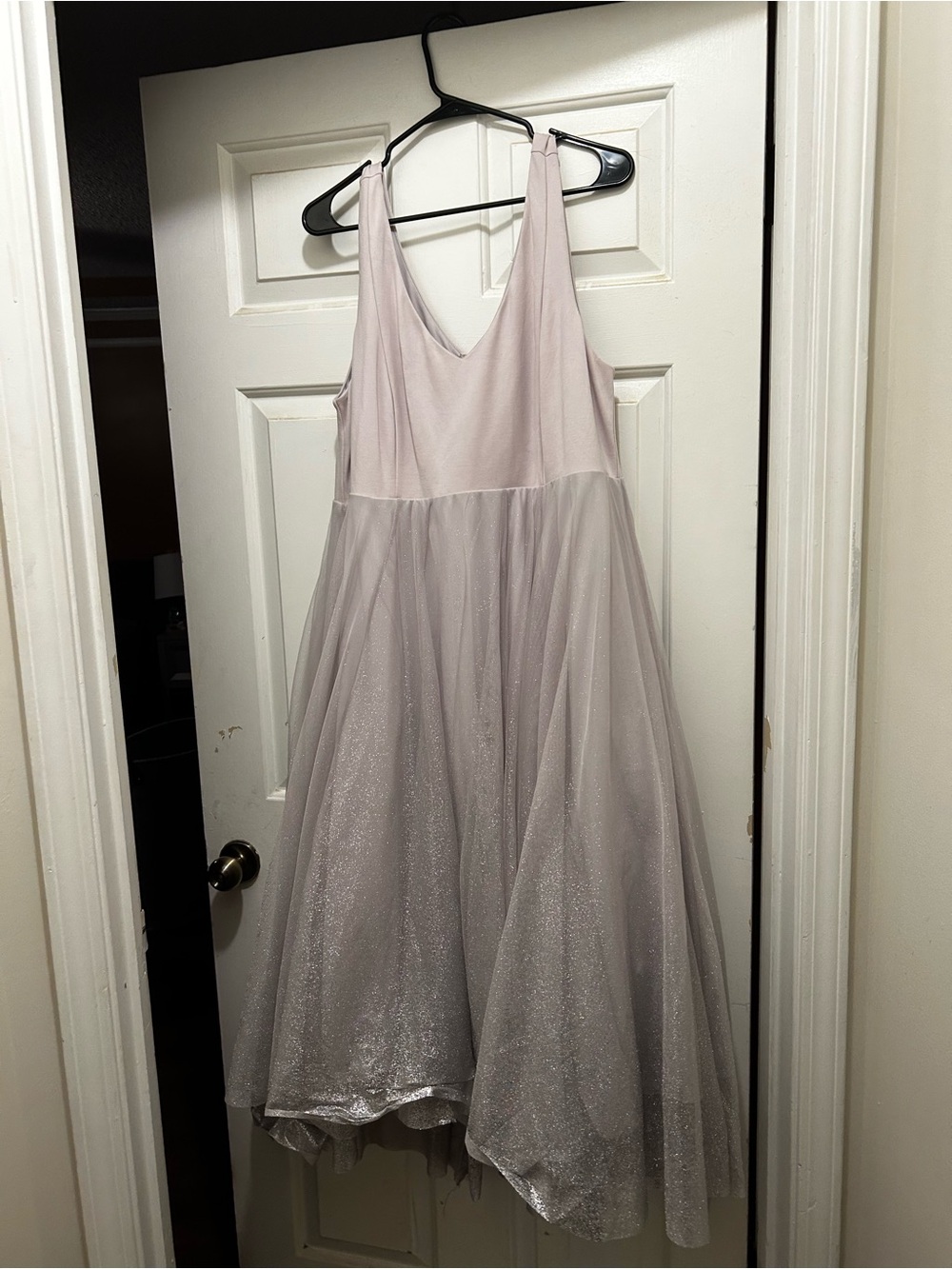 torrid Sparkle Tulle A-Line Dress in Light Mauve